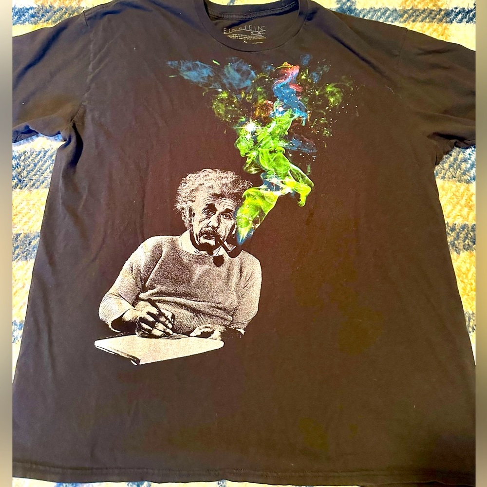 EINSTEIN COSMIC SMOKE TEE